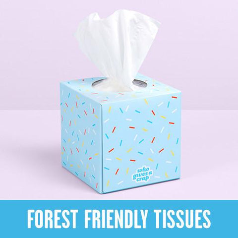 One-Time Add-On: 12 Boxes of Forest Friendly Tissues